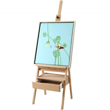 Wooden Easel With Storage Draw - The Shopsite